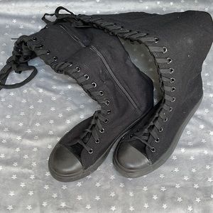 West Blvd High-Top Sneakers (Vans Dupe)